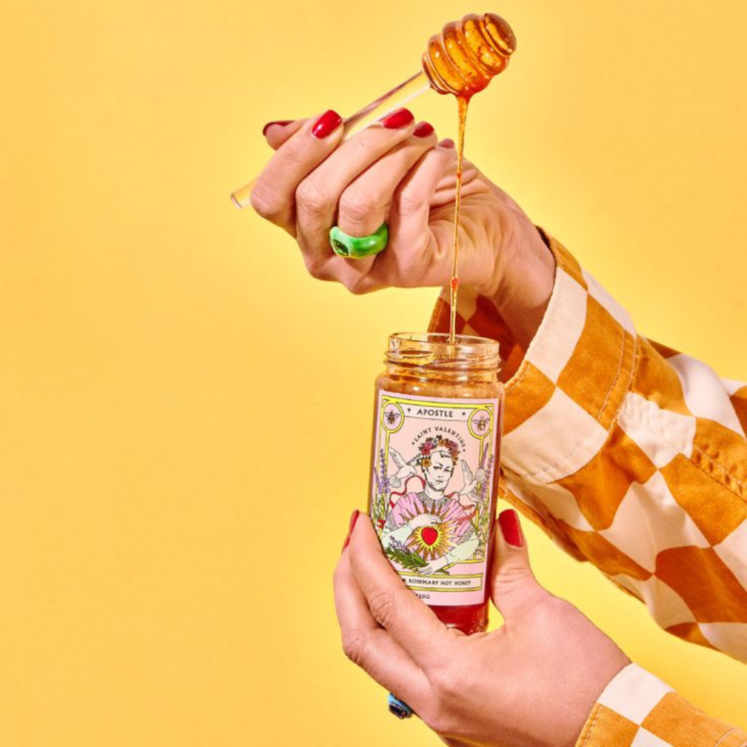 Saint Valentine - Lavender & Rosemary Hot Honey