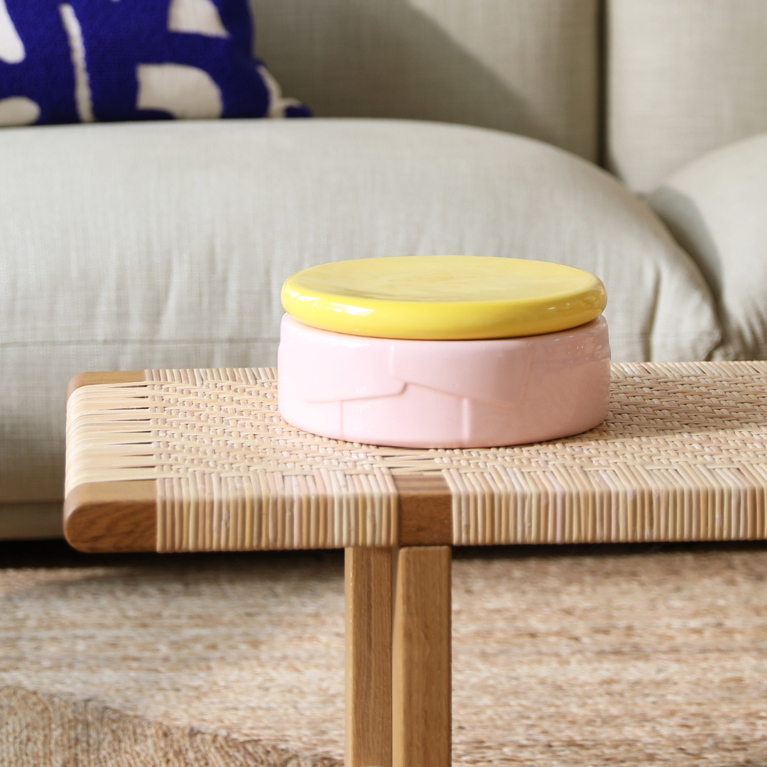 Flake Jar By &Klevering - Pink