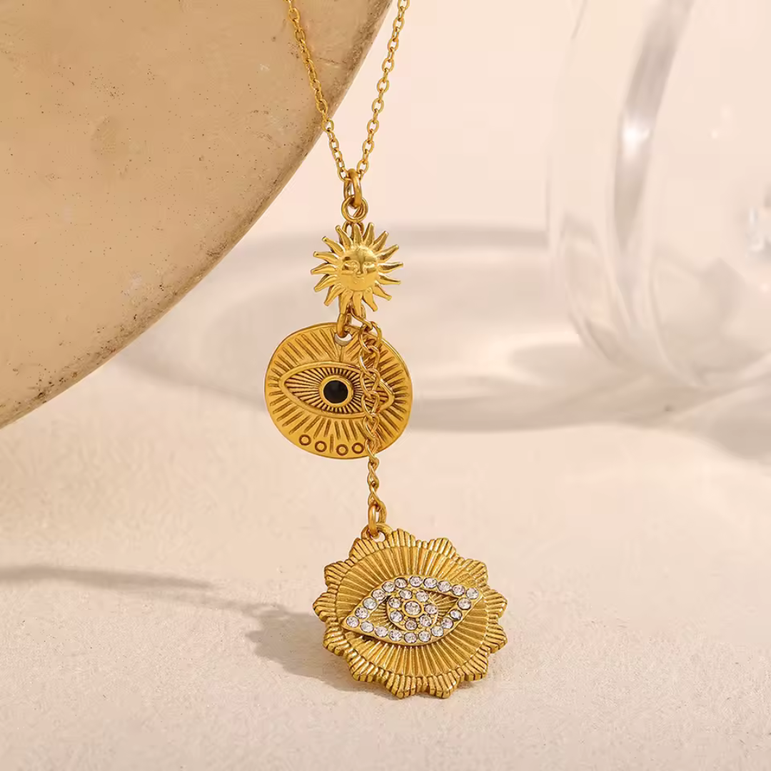 "All Eyes" Waterproof Necklace