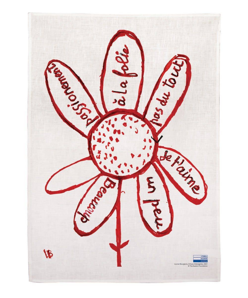 Virtues Theologales Linen Tea Towel x Louise Bourgeois - LAST ONE!