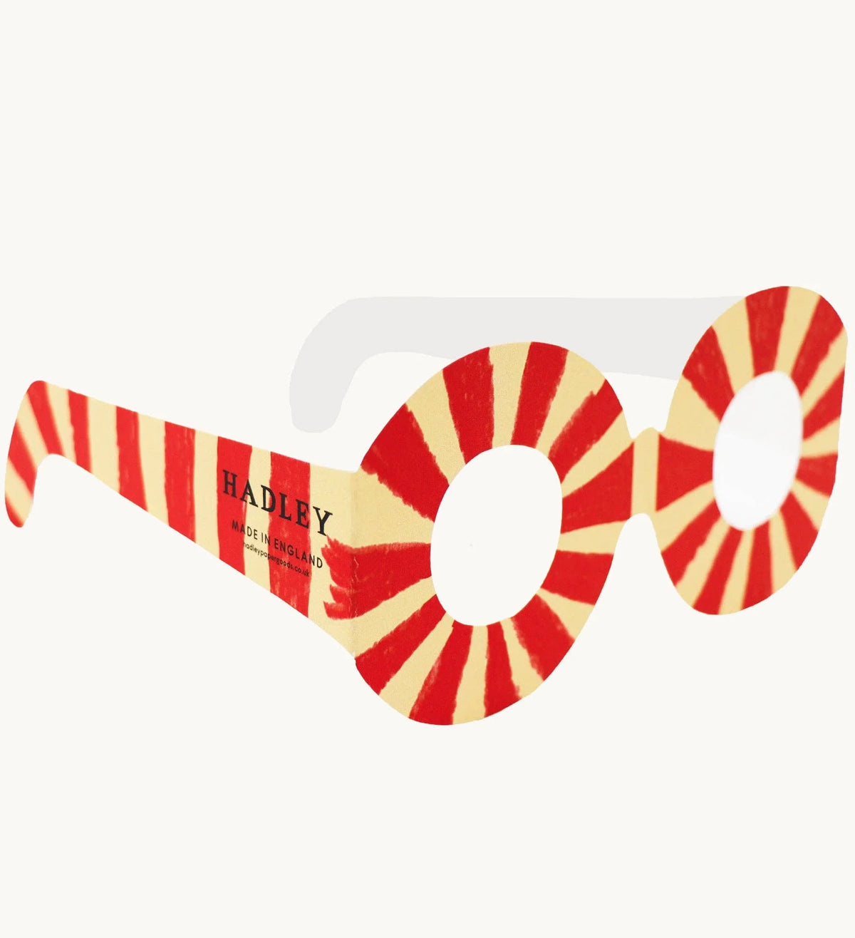 Stripe Crayon Glasses Card