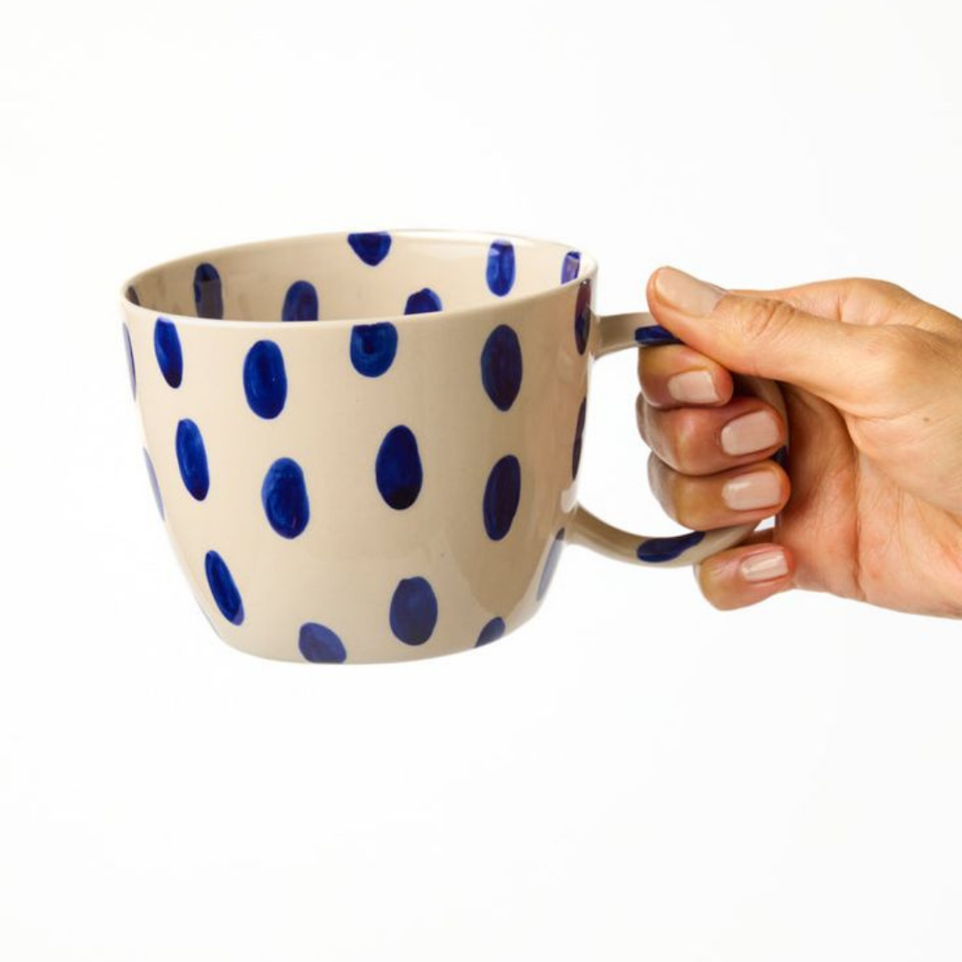 Blue Spot Chino Mug - BOSS Size
