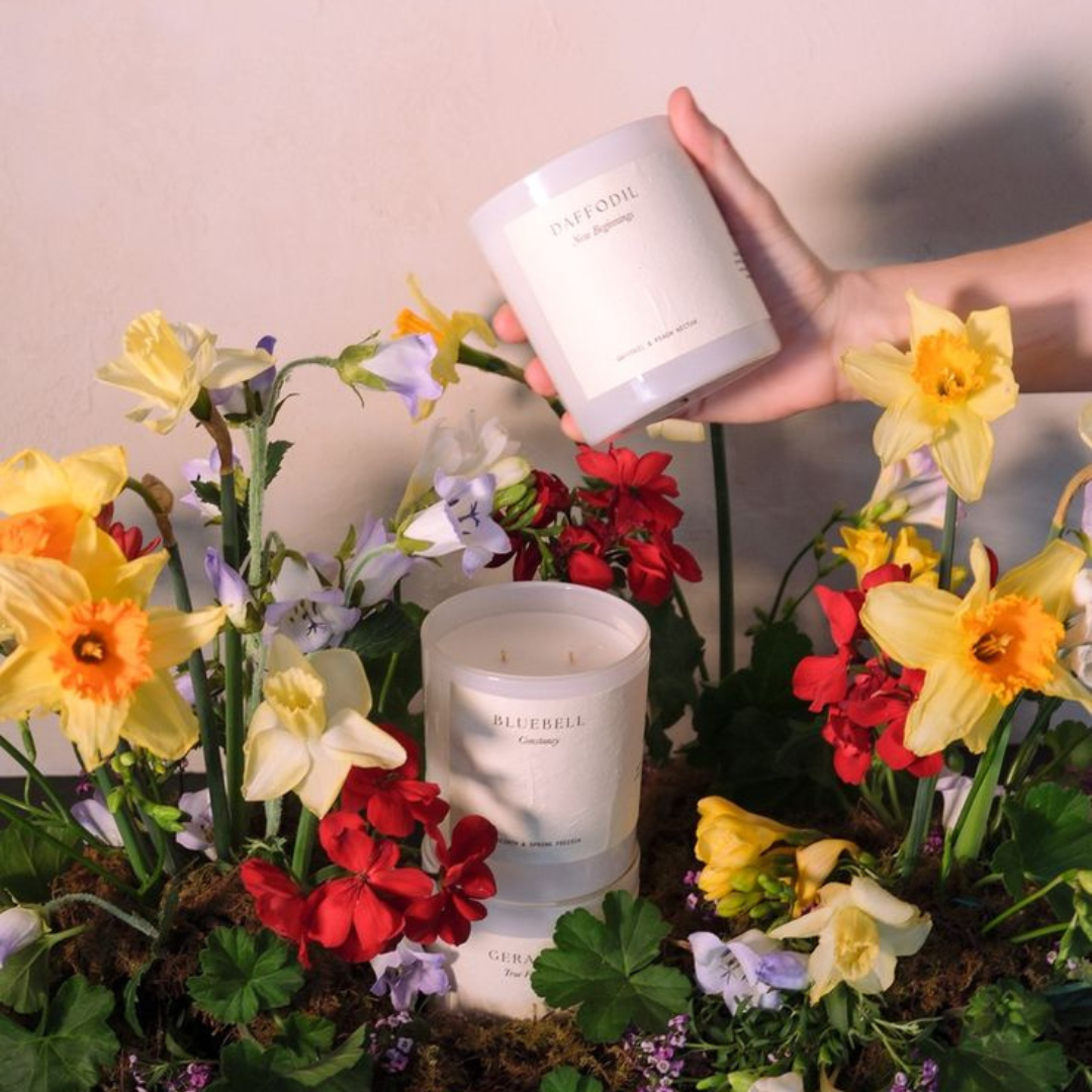 Daffodil Candle | Daffodil & Peach Nectar