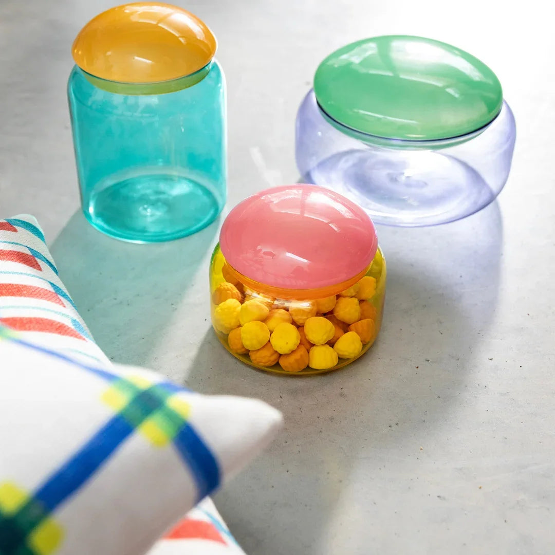 Puffy Jar - Turquoise By &Klevering - CLICK & COLLECT ONLY