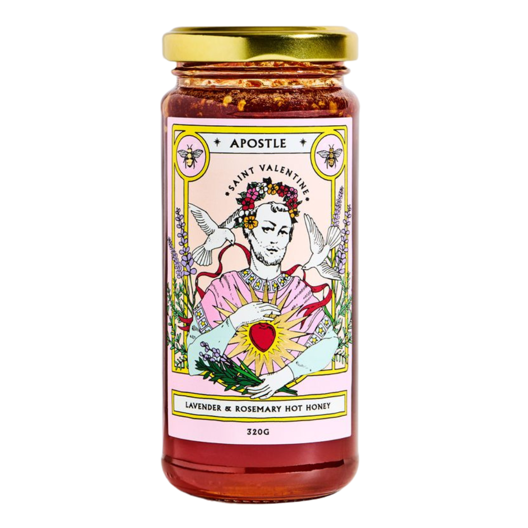 Saint Valentine - Lavender & Rosemary Hot Honey
