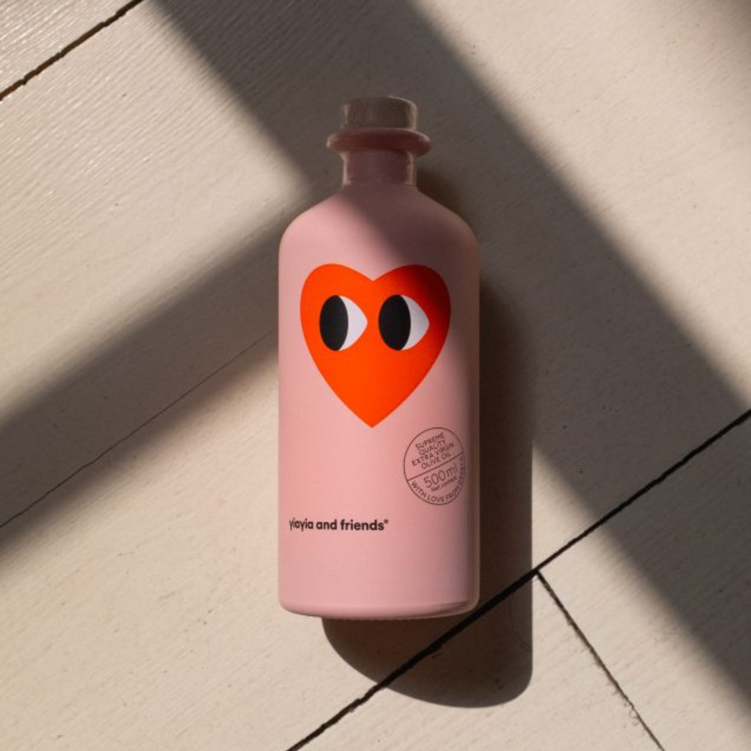 Yiayia and Friends Extra Virgin Olive Oil 500ml - LIMITED LOVE EDITION