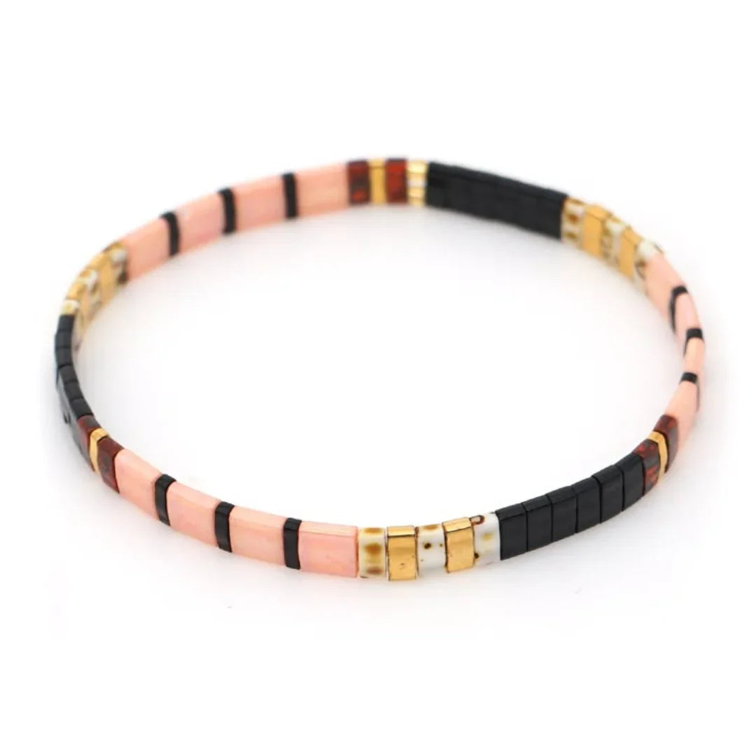 Safari Stacker Tila Bracelet