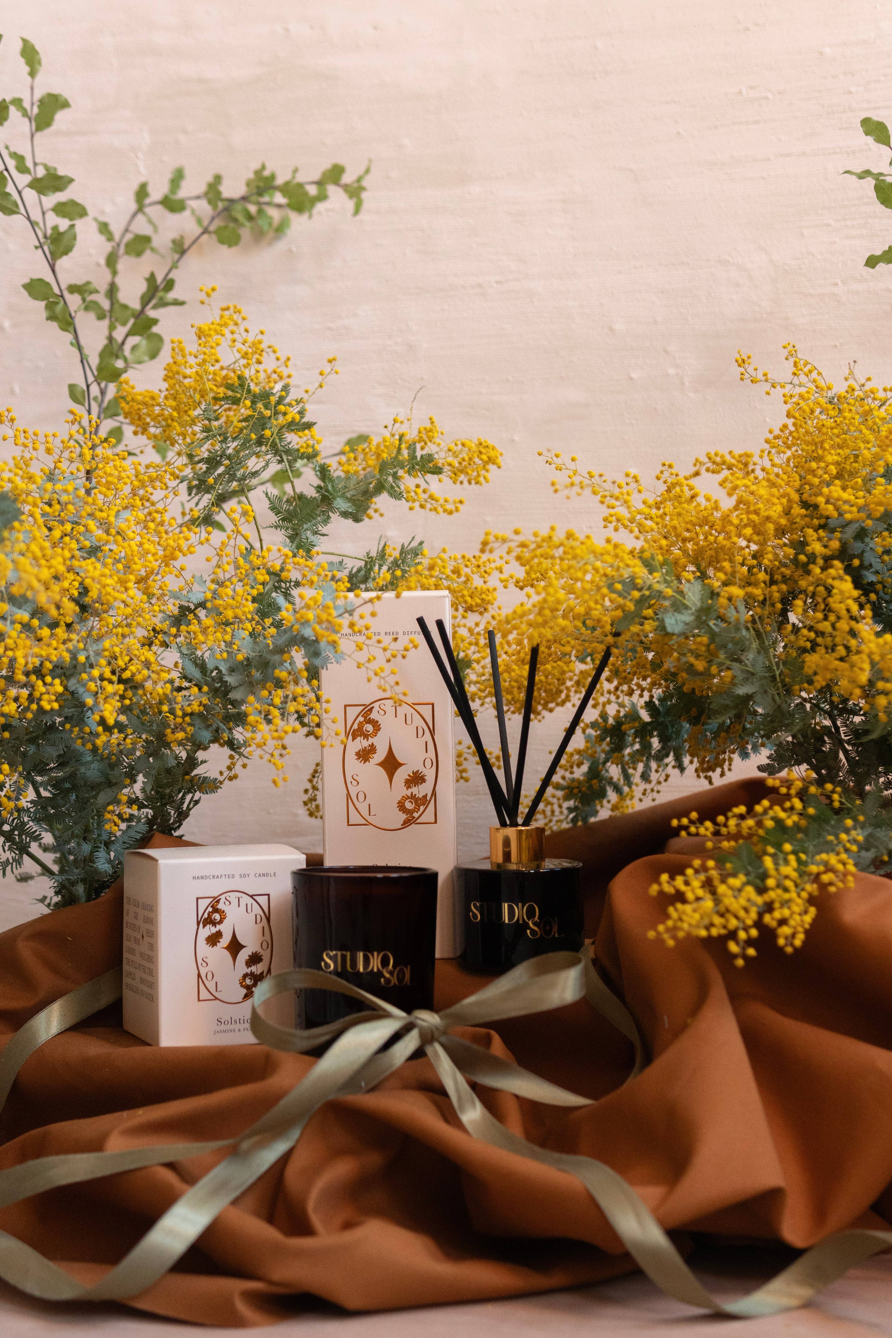 No Rain, No Flowers Candle | Peony + Chamomile
