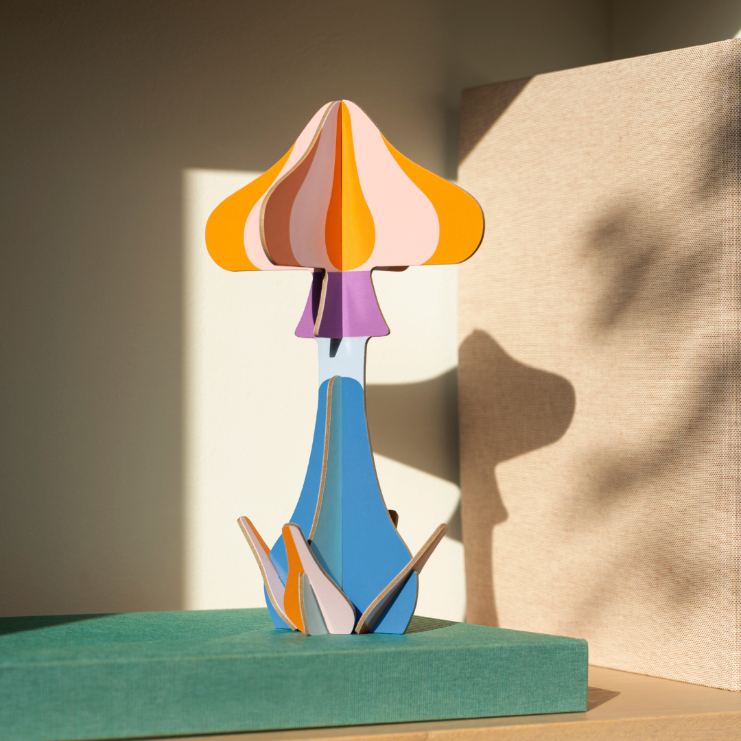 Mushroom Paper Sculpture 3