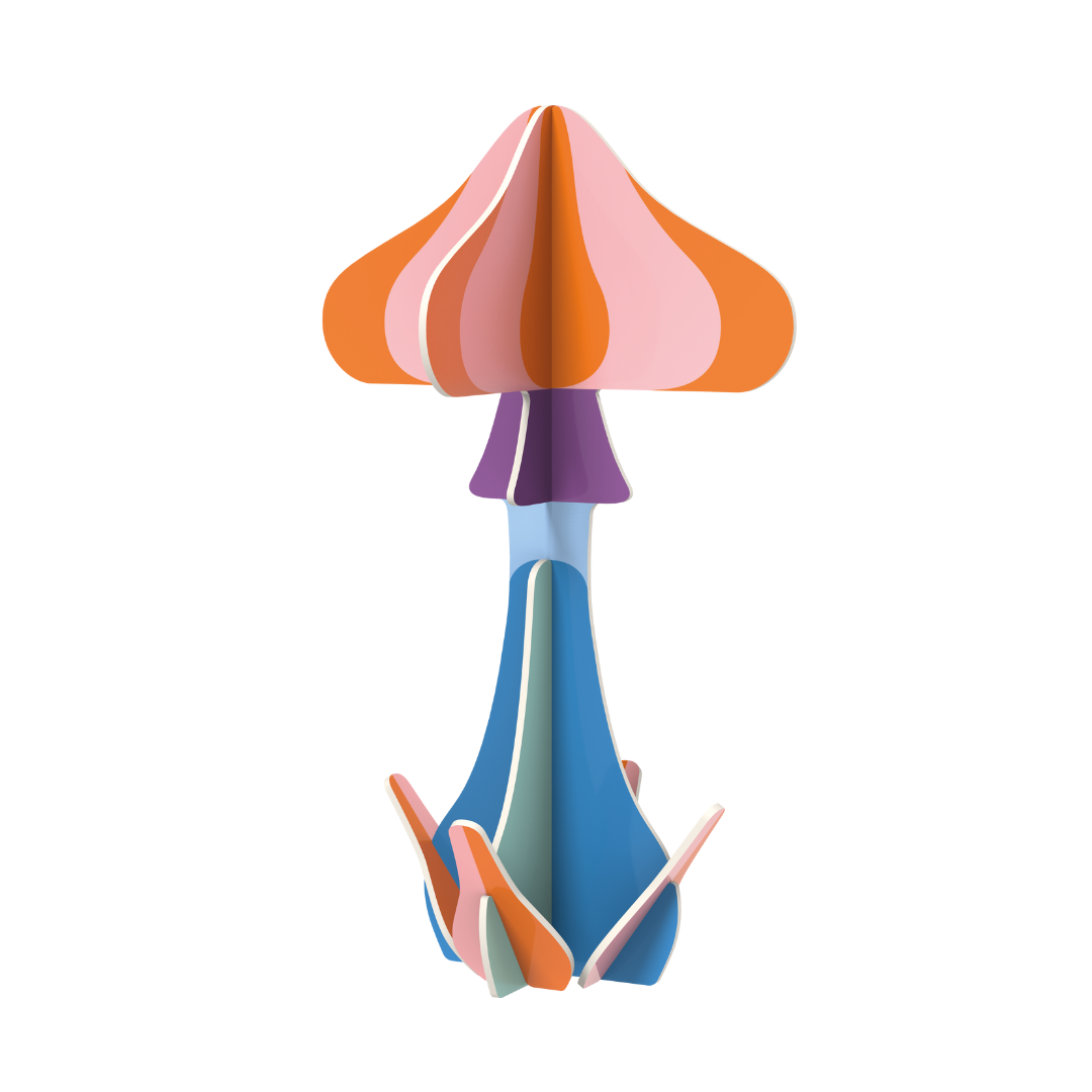 Mushroom Paper Sculpture 3