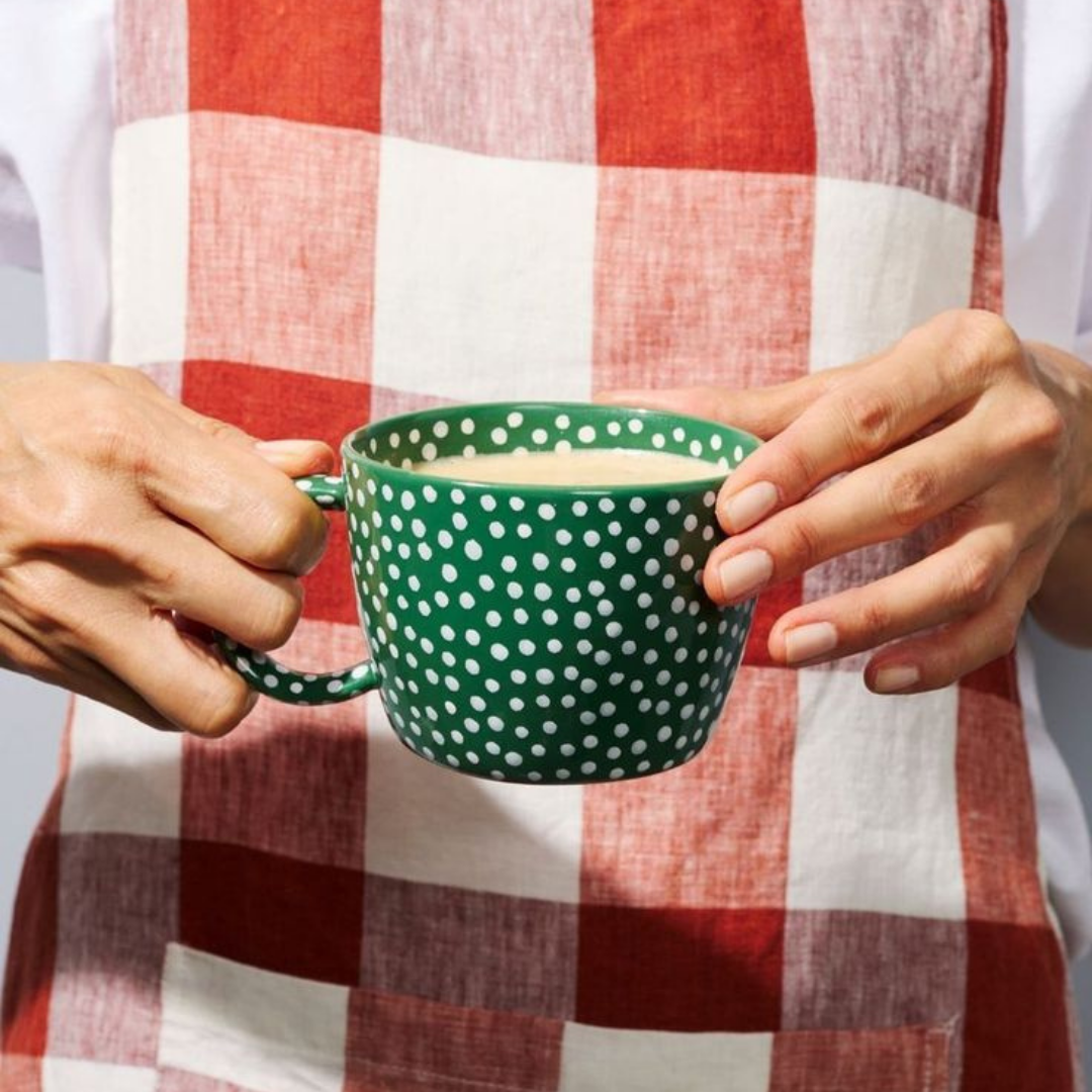 CHINO MUG GREEN SPRINKLE