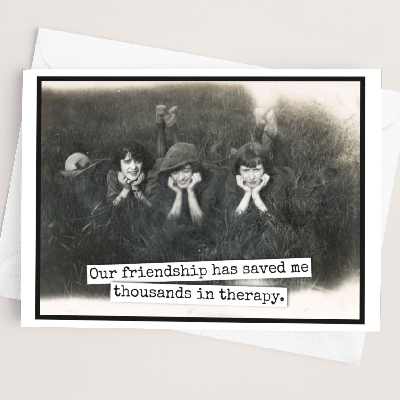Friendship and Therapy Card