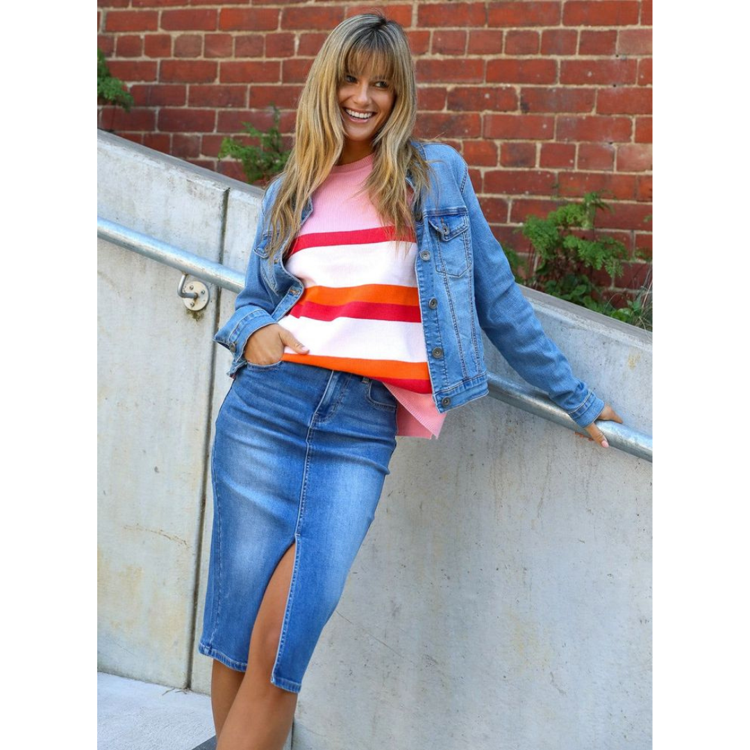 Monaco Skirt - Blue - LAST ONE!