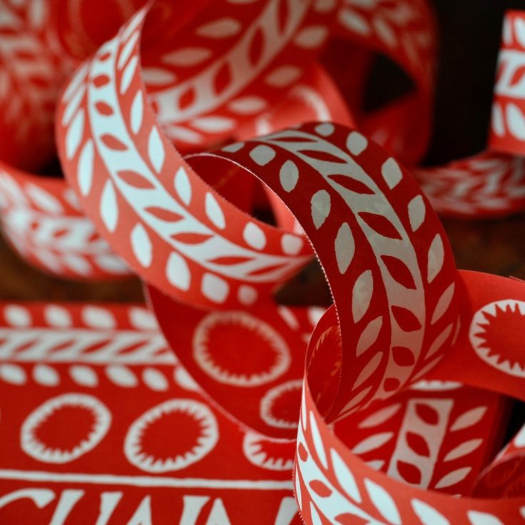Paperchain Kit - Red & White