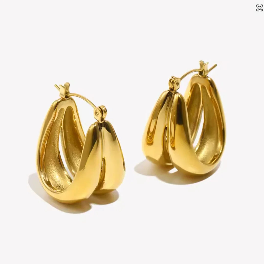 Hula Hoop Earrings