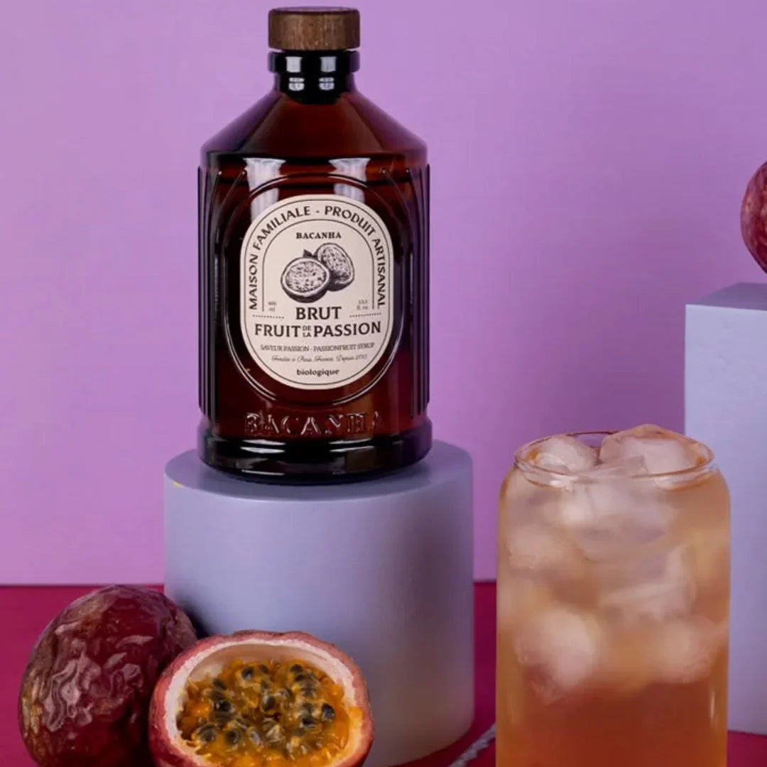 Bacanha Sirop Brut de Fruit de la Passion (Passionfruit) - 400 ml