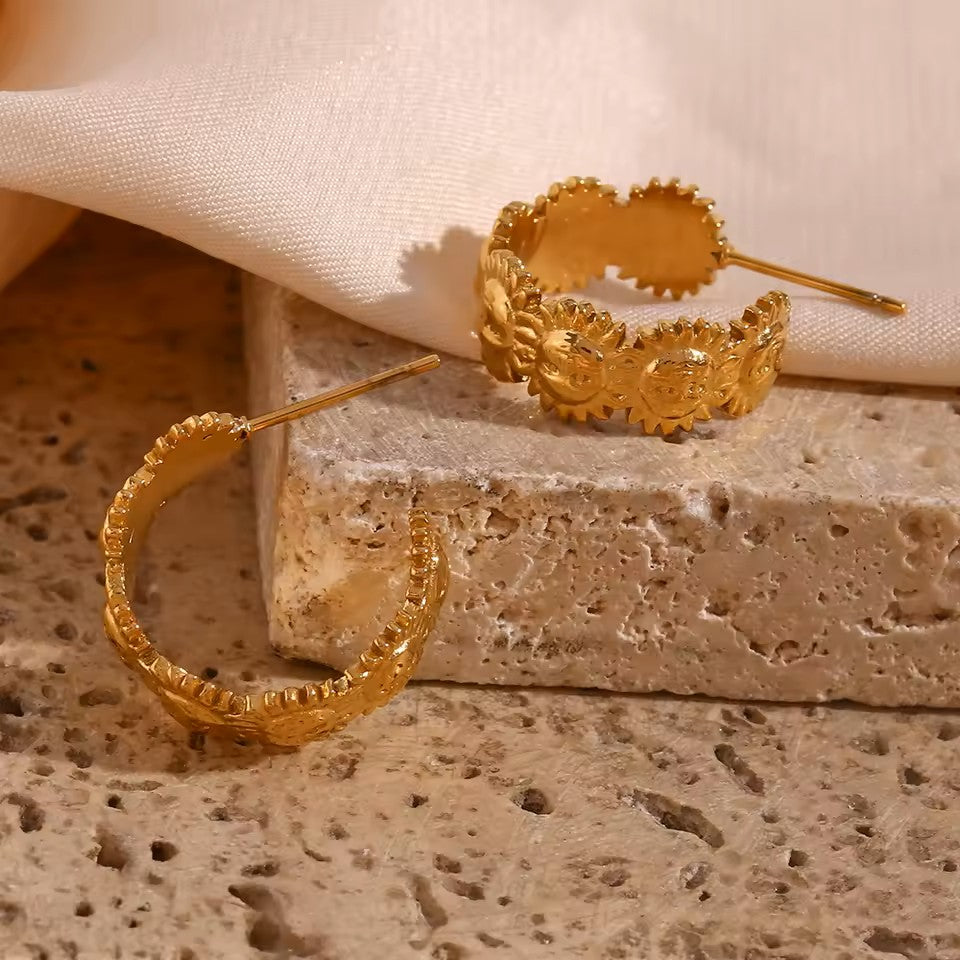 Sunny Side Up Waterproof Earrings