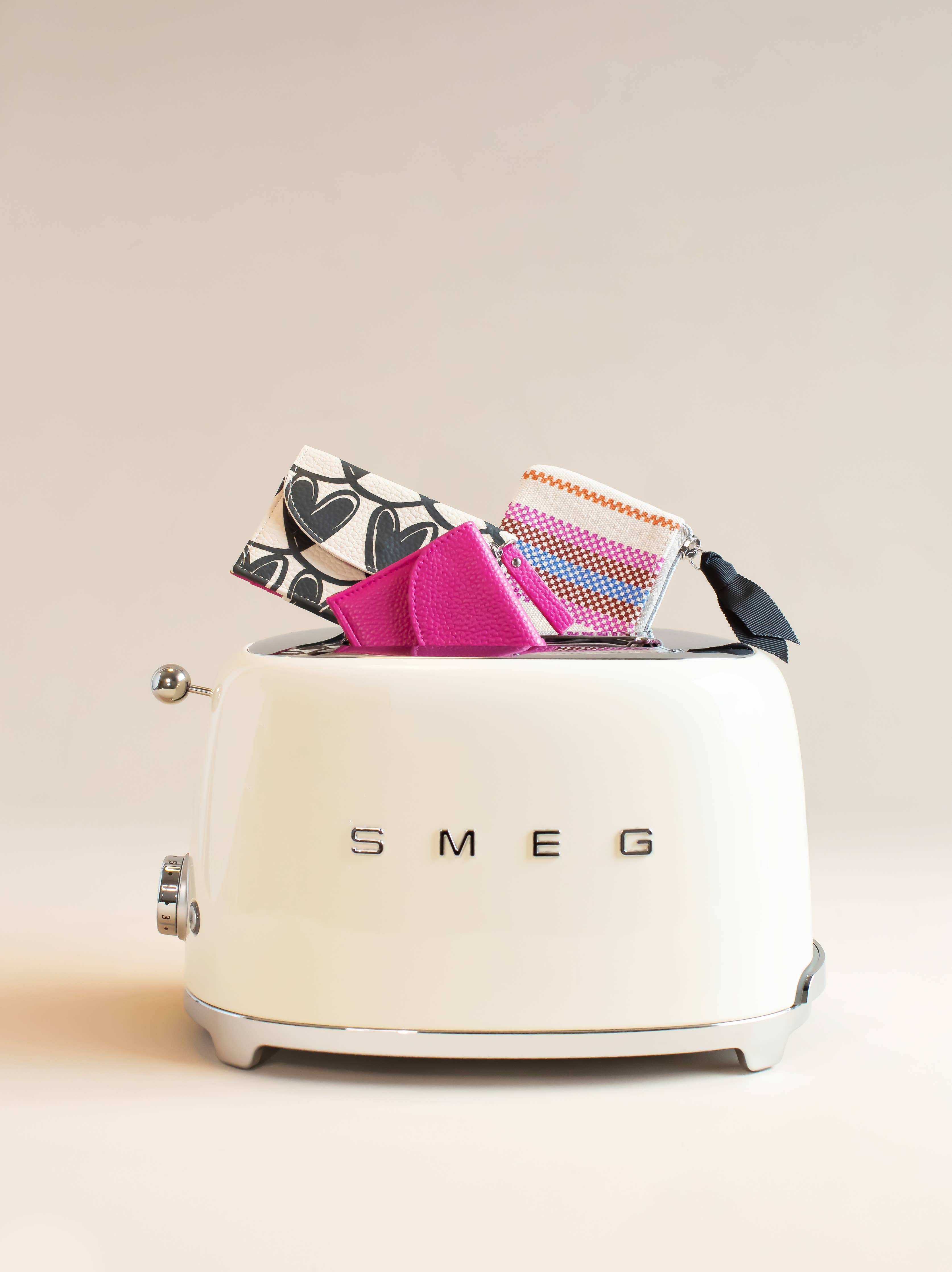 Printed Canvas Corner Purse By Caroline Gardner