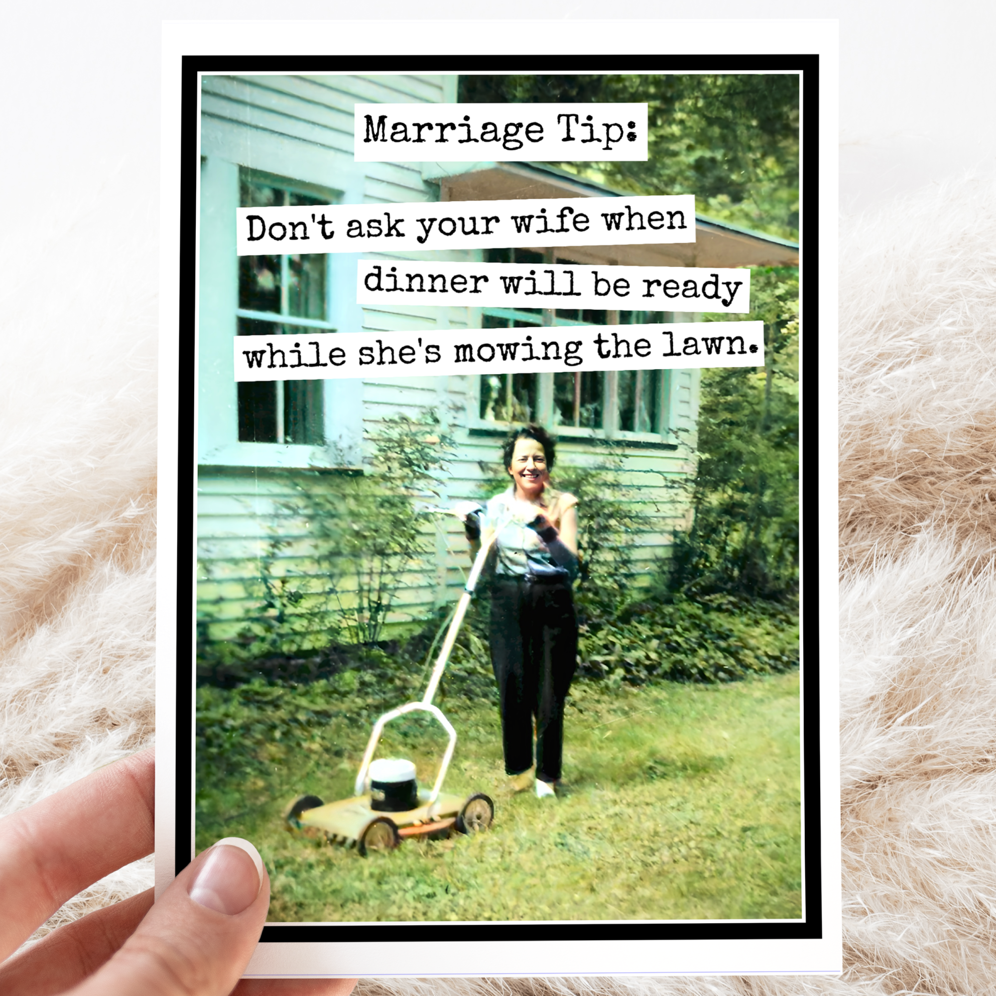 Funny Wedding Anniversary / Wedding Card