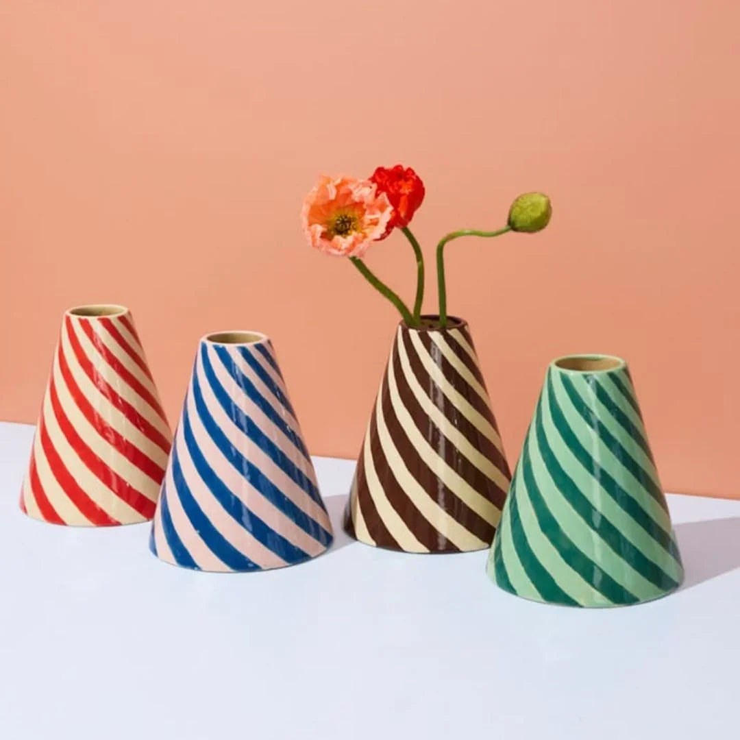 JESTER VASE BLUEBERRY SWIRL