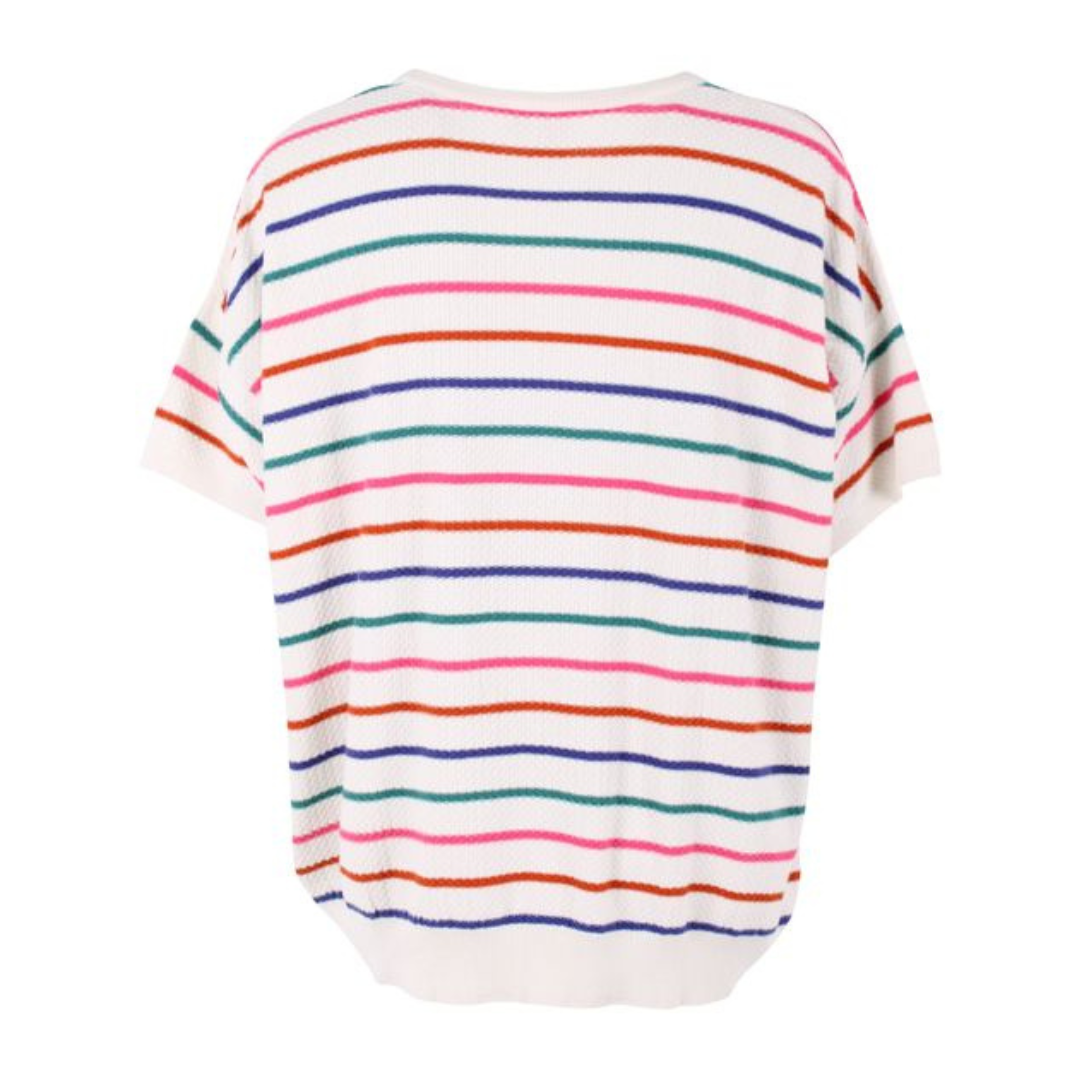Danepopcorn Pearl Knit Sweater Tee - Mellow Sailor