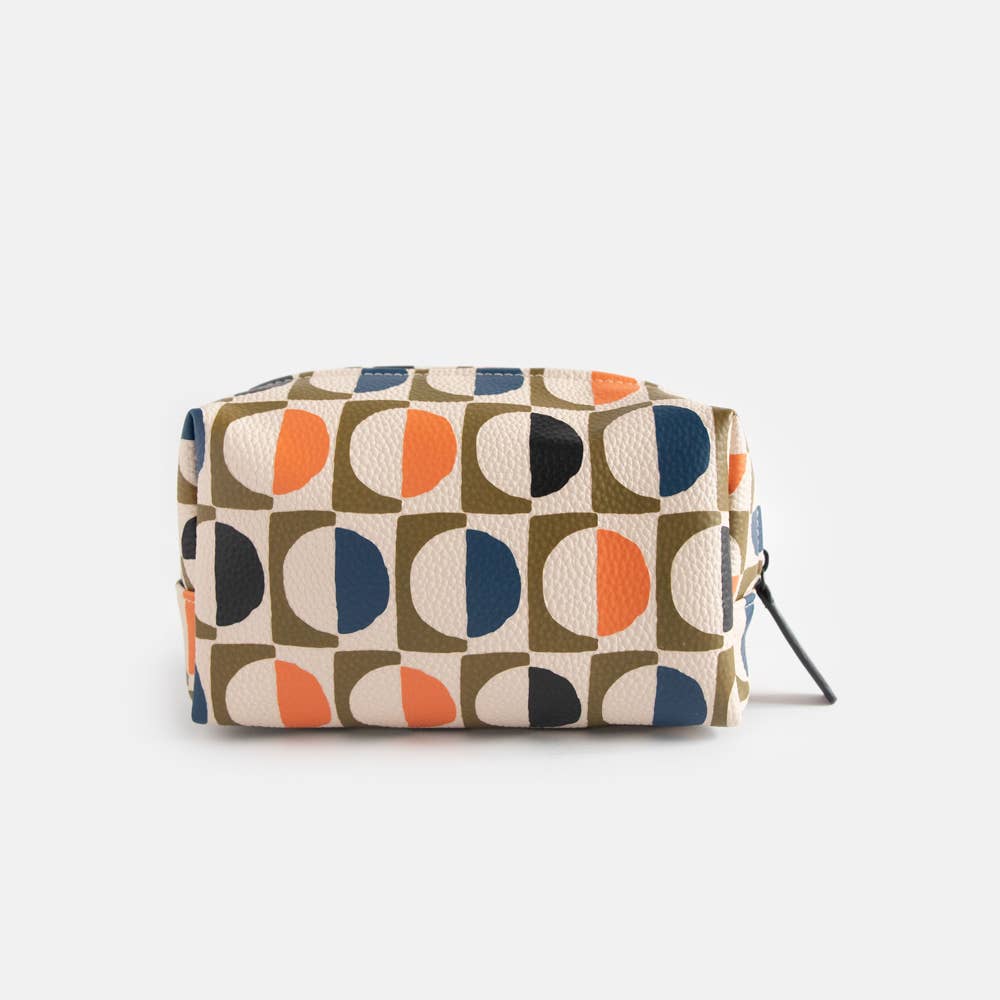 Geo Print Grooming Bag