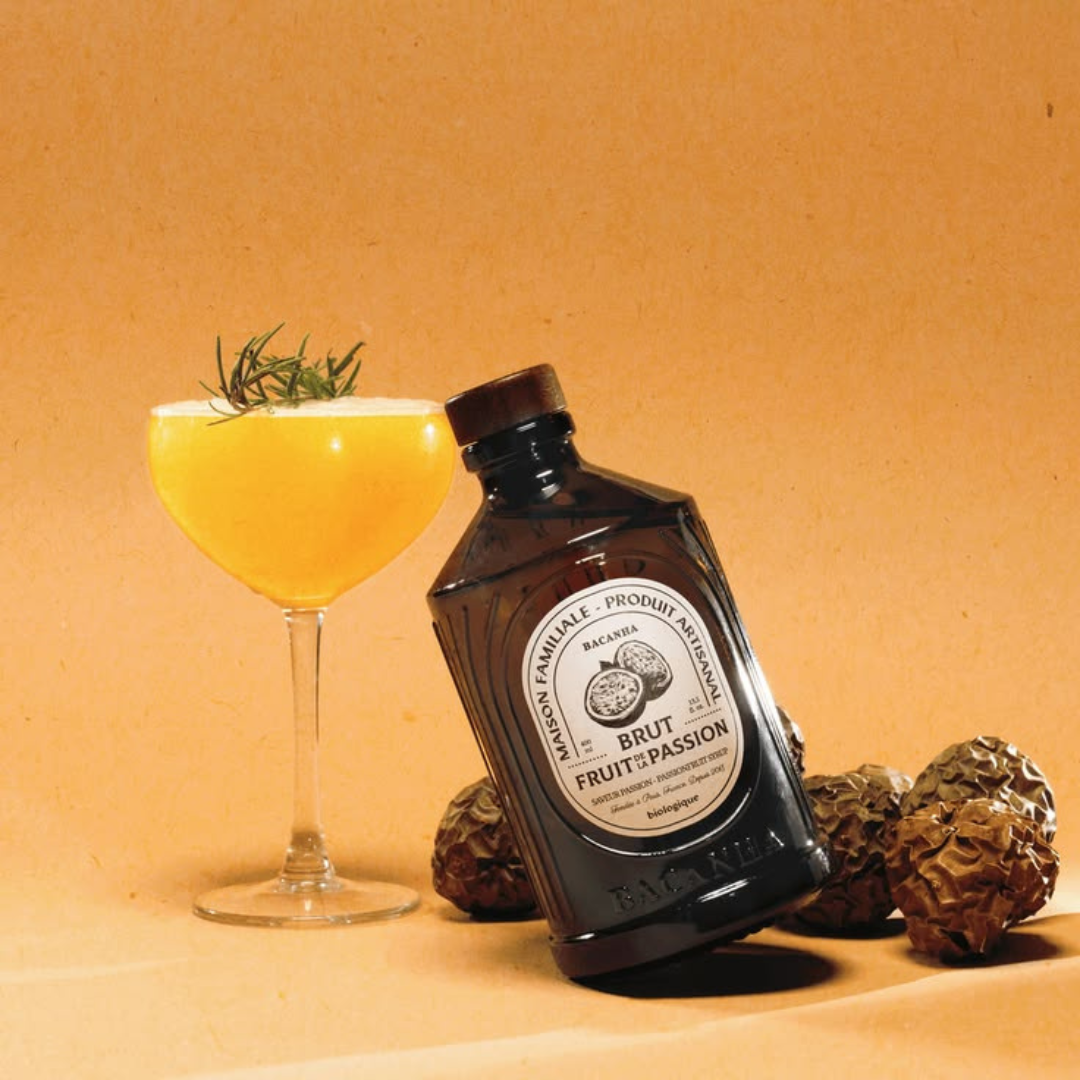 Bacanha Sirop Brut de Fruit de la Passion (Passionfruit) - 400 ml