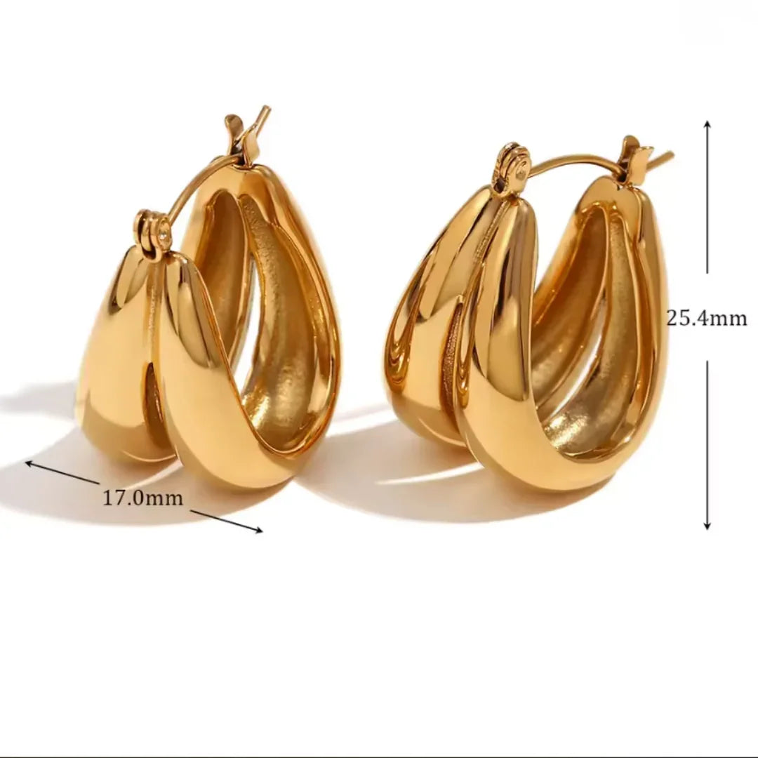 Hula Hoop Earrings
