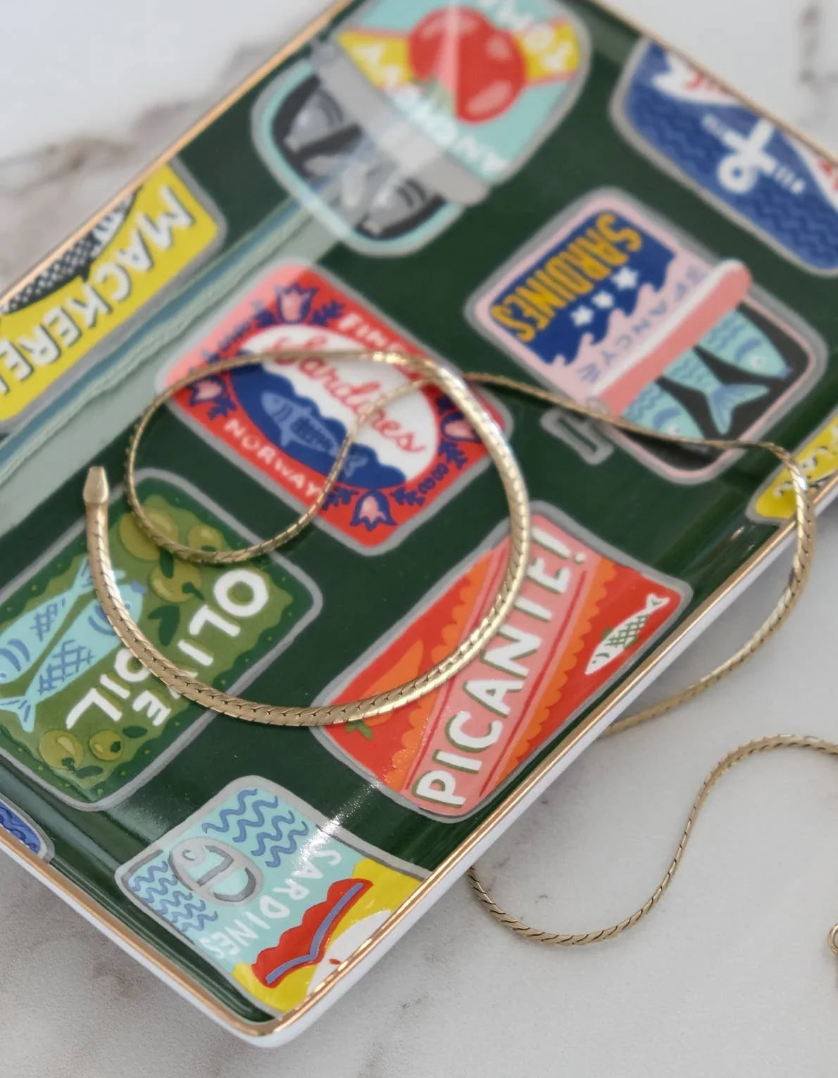 Tinned Fish Trinket Tray