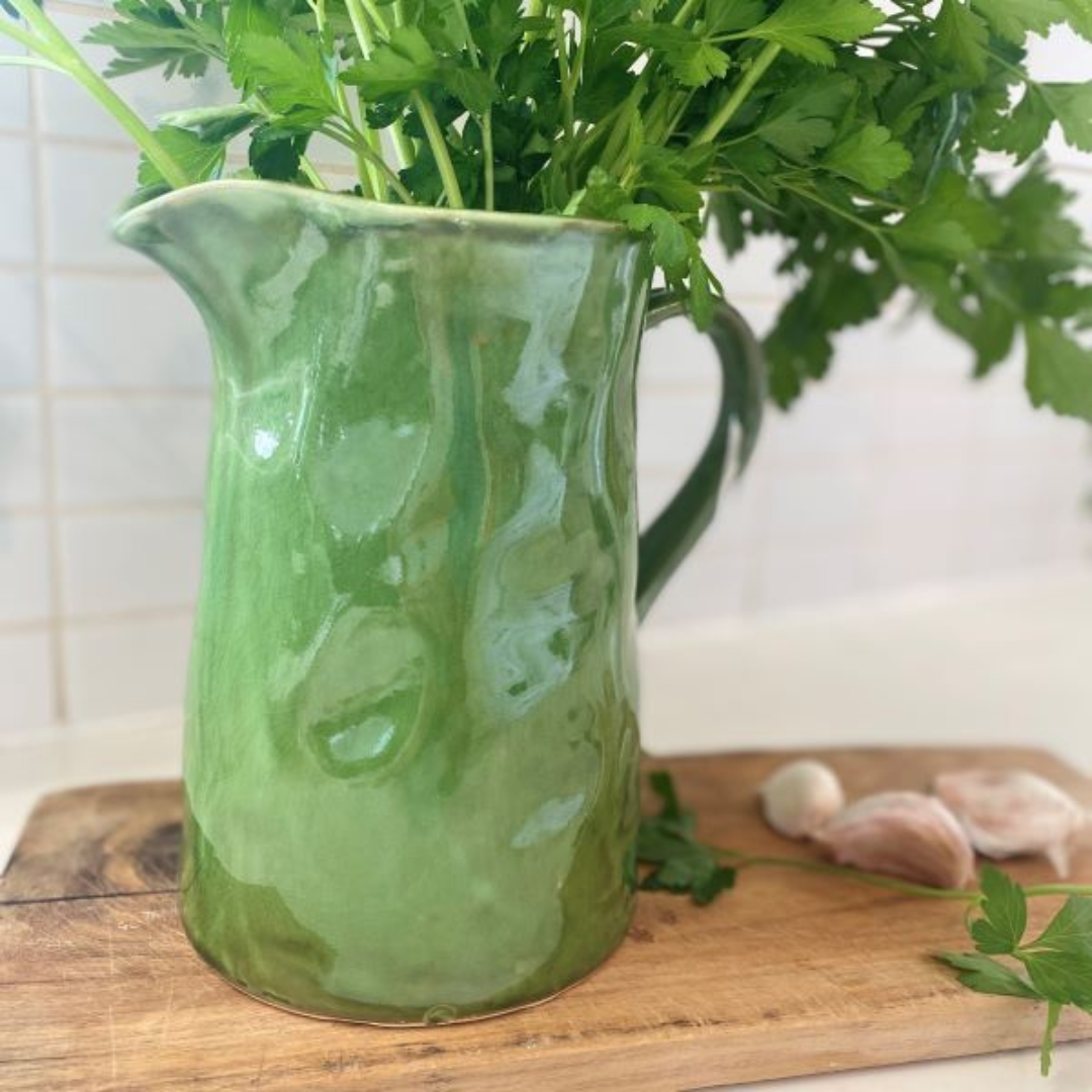 Ceramic Green Jug