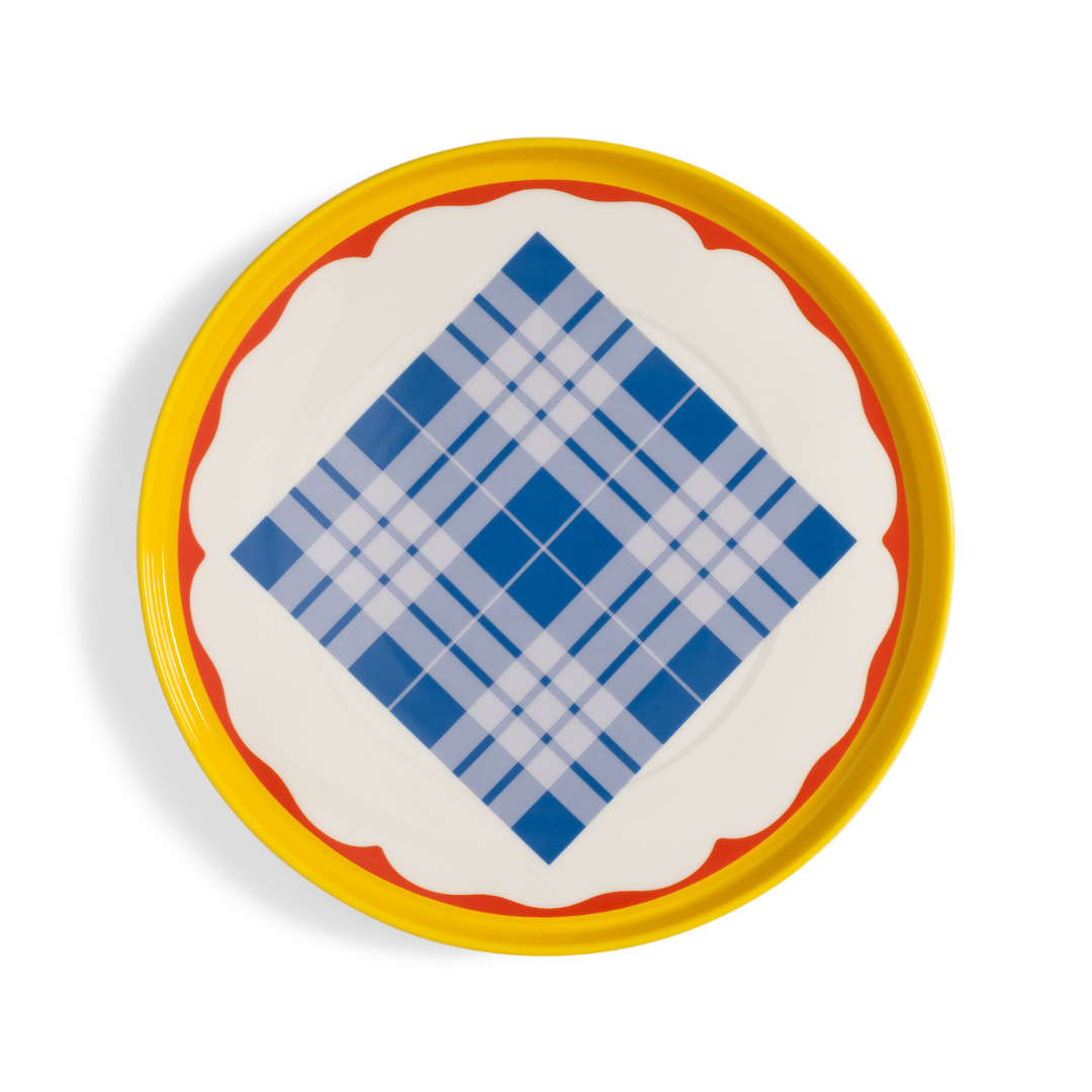 Plate Daydream - wave yellow - 50% OFF