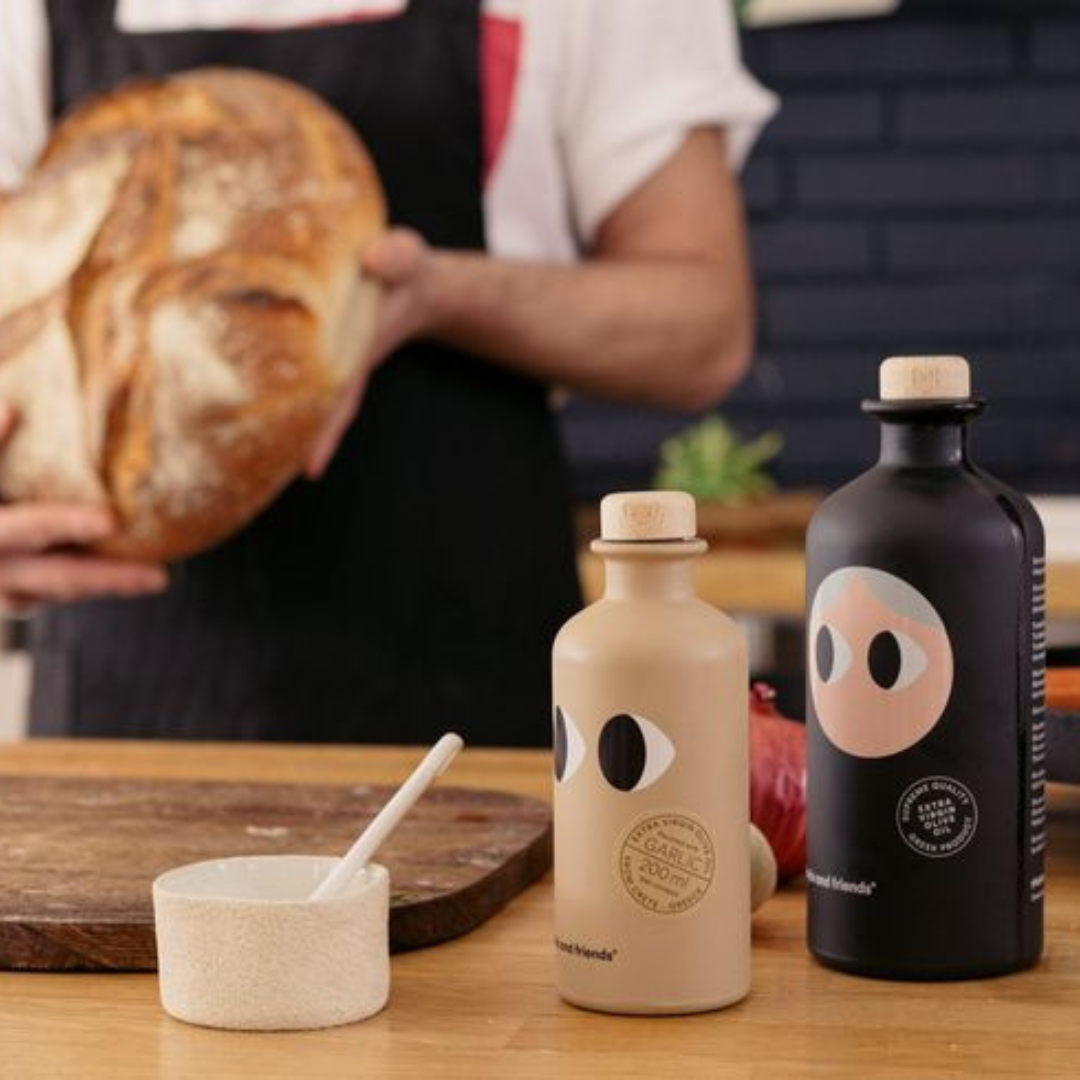 Yiayia and Friends Extra Virgin Olive Oil with Garlic 200ml - BACK IN STOCK!