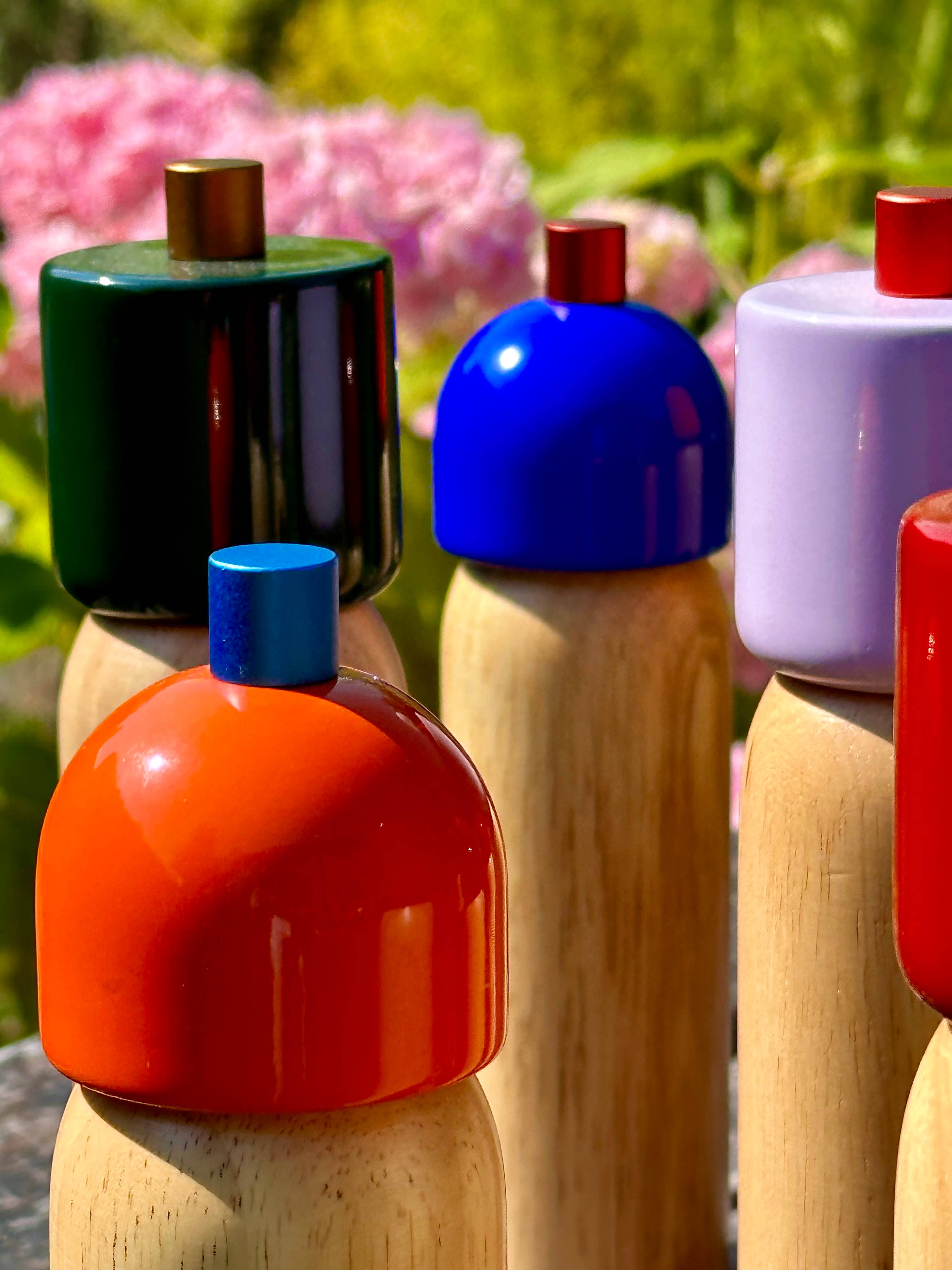 Salt & Pepper Grinder - Green & Gold