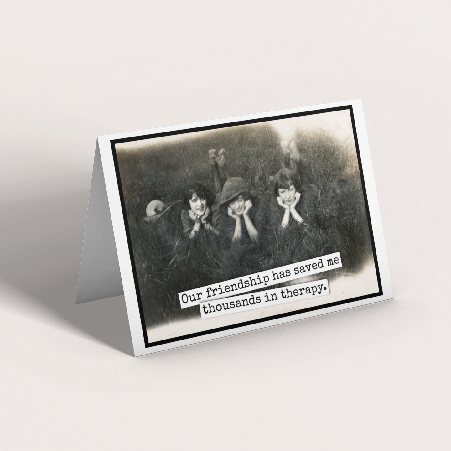 Friendship and Therapy Card