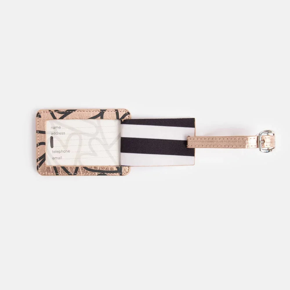 Magnet Heart Rose Gold Kraft Luggage Tag - Last One!