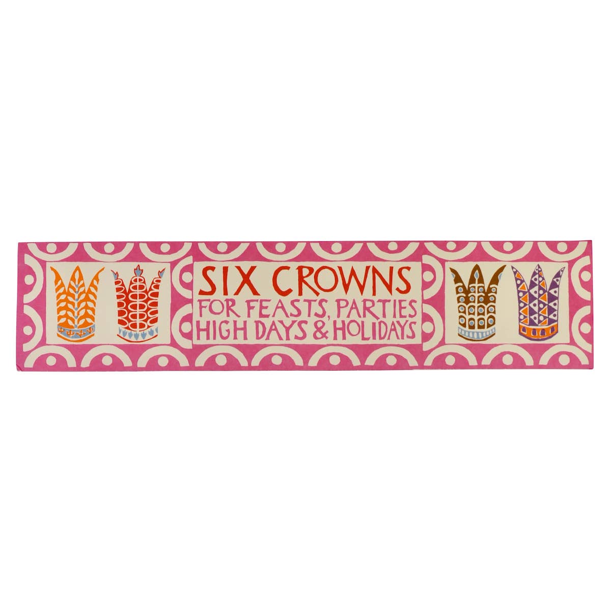 PRE-ORDER Six Paper Crowns