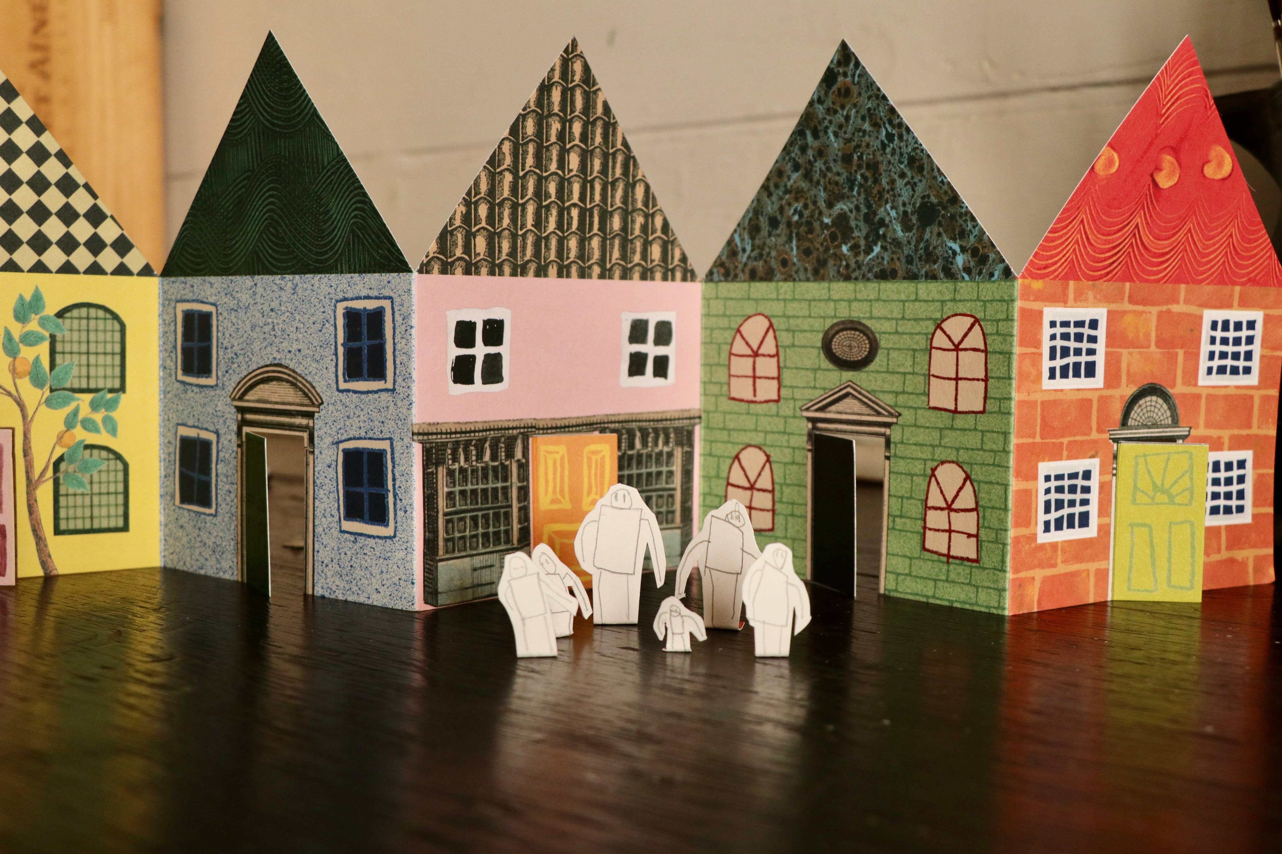 House Concertina Card