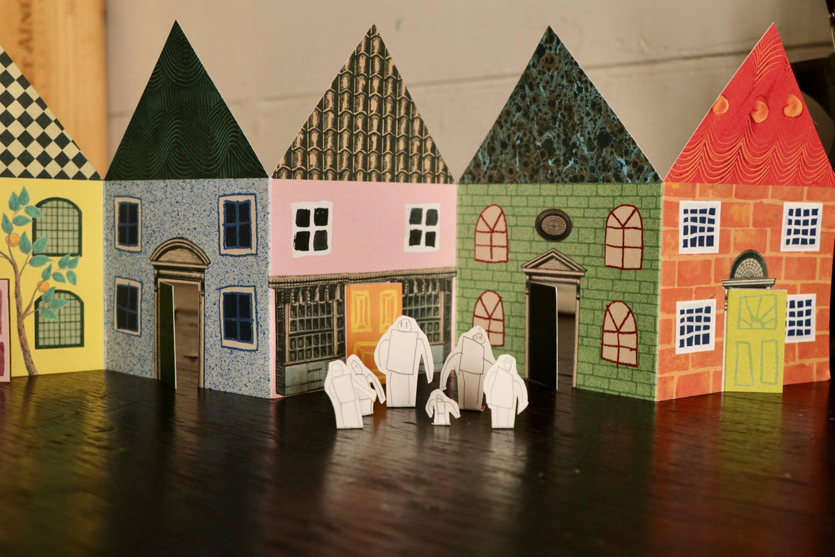House Concertina Card