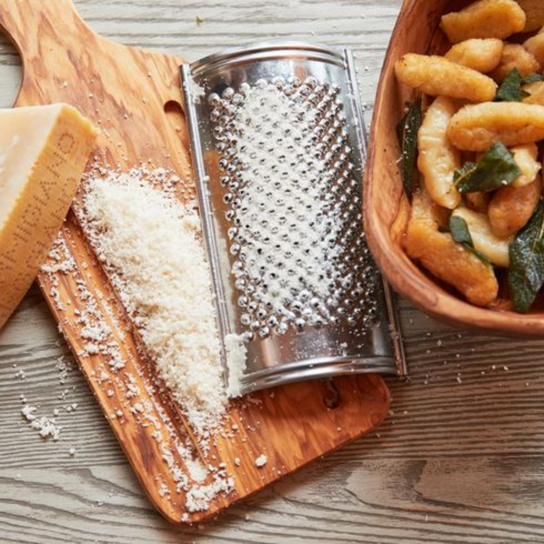 Italian Olivewood Flat Cheese Grater