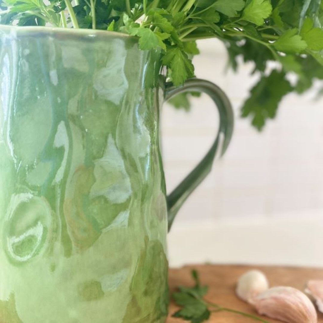 Ceramic Green Jug