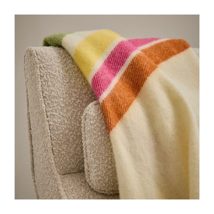 Alaska Petal Pure Wool Throw