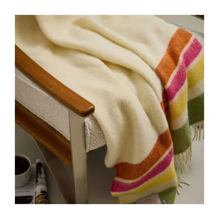 Alaska Petal Pure Wool Throw