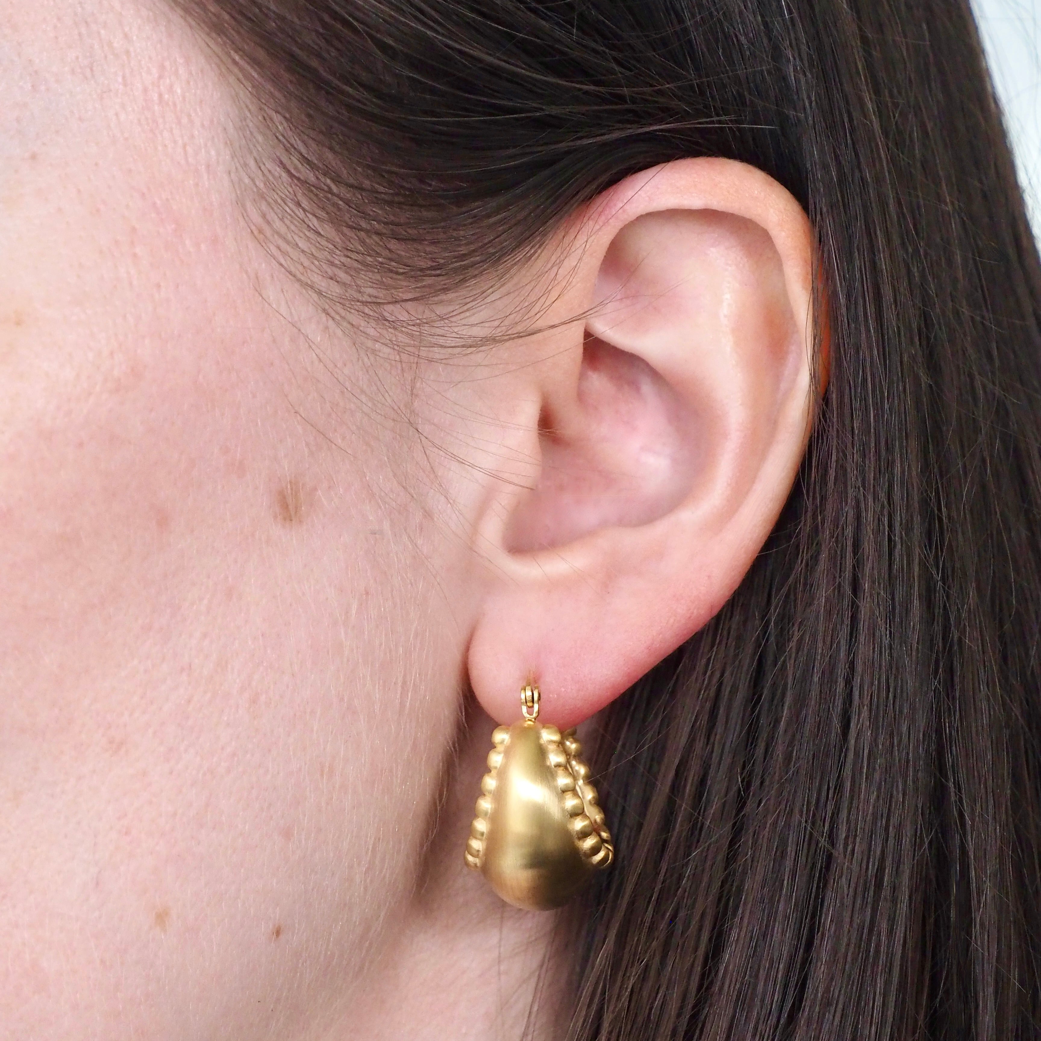 "Basket Case" Waterproof Earrings - LAST ONE!