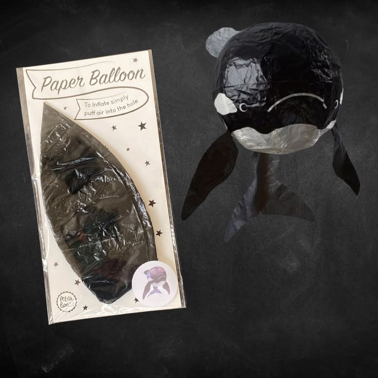 Whale Japanese Paper Balloon