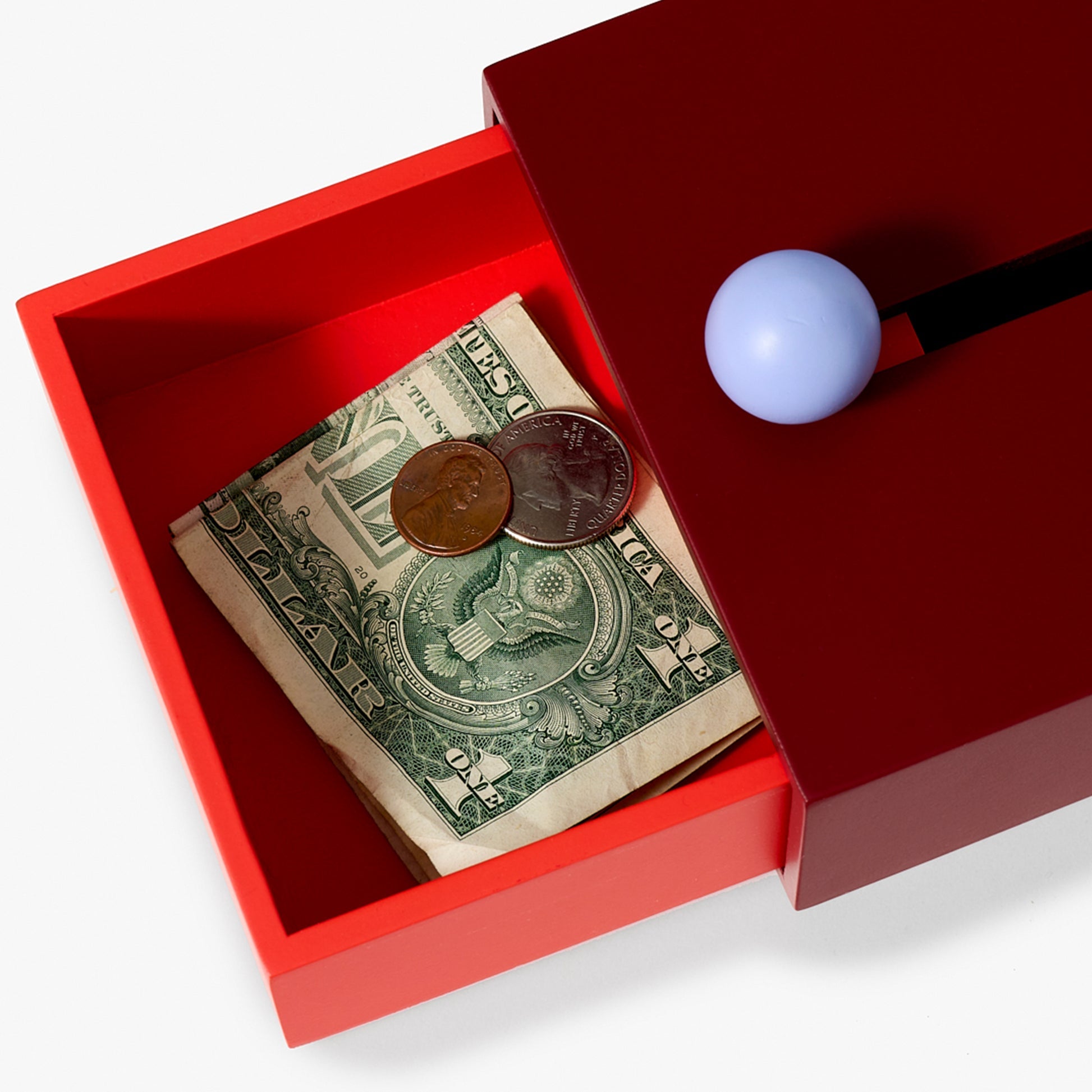 Cache Box Small - Red Orange