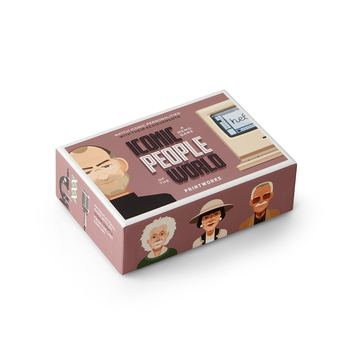 Iconic People Memory Game - match iconic people with their achievements