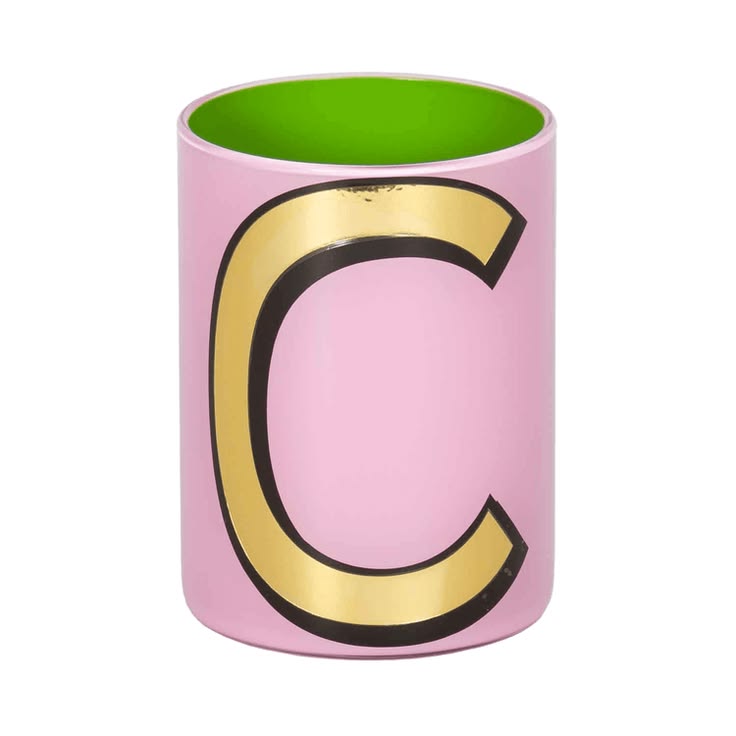 Alphabet Brush Pot - C
