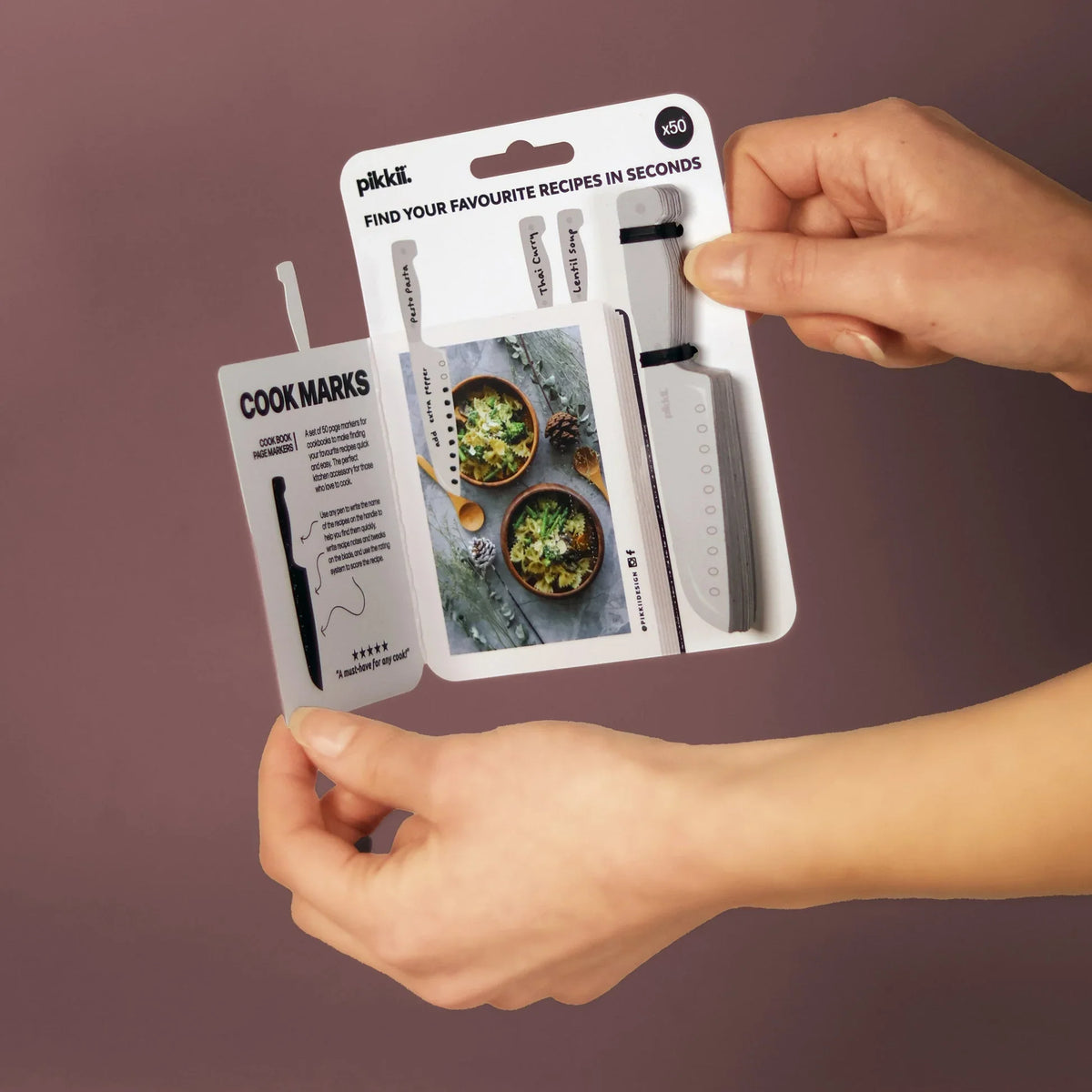 Cookmarks - 50 page markers