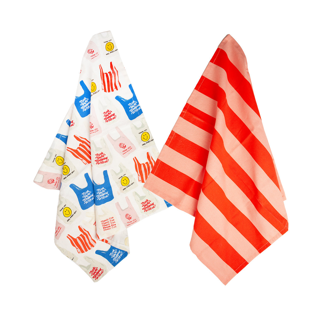 Corner Shop Tea Towels (set of 2)