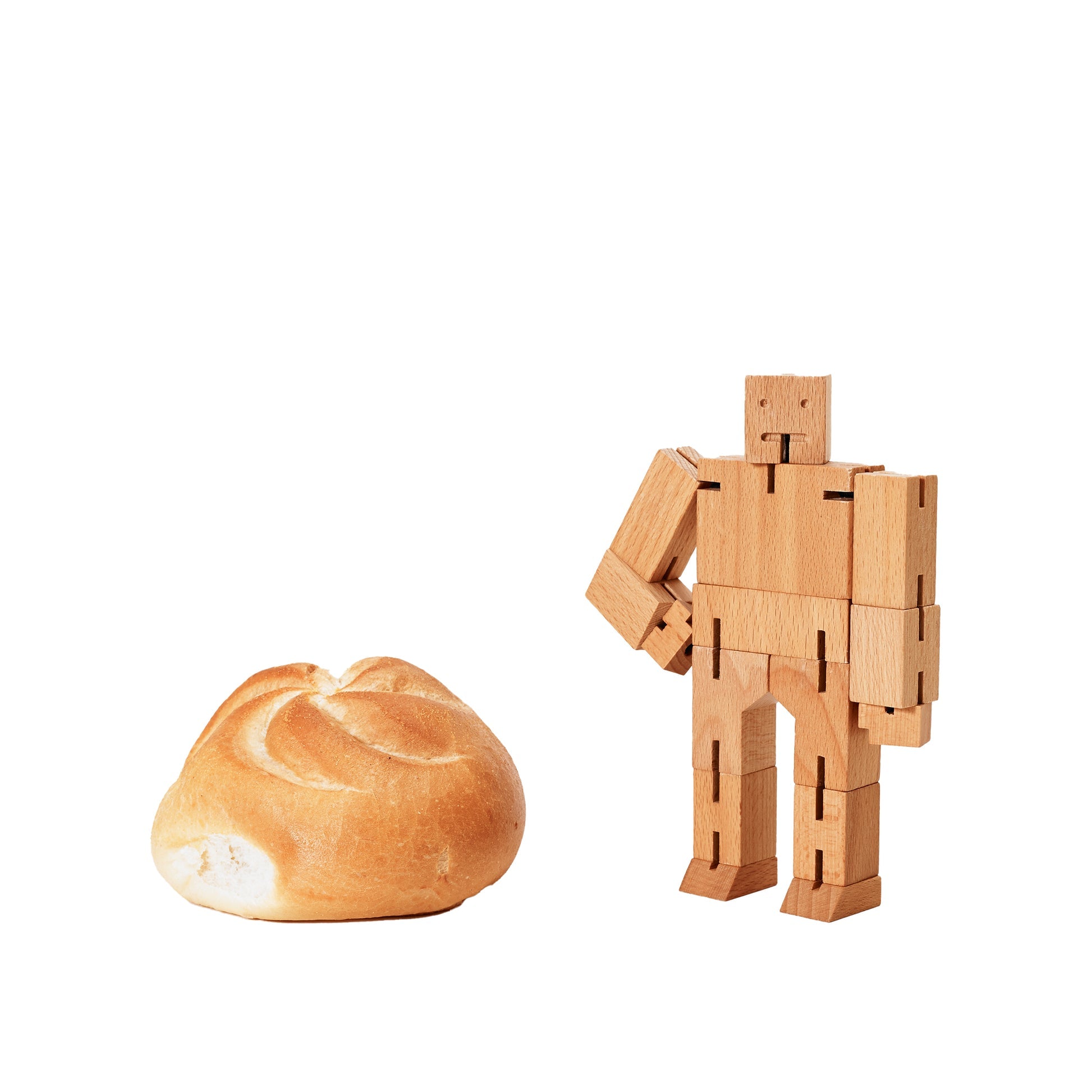 Cubebot Small Natural Robot Toy